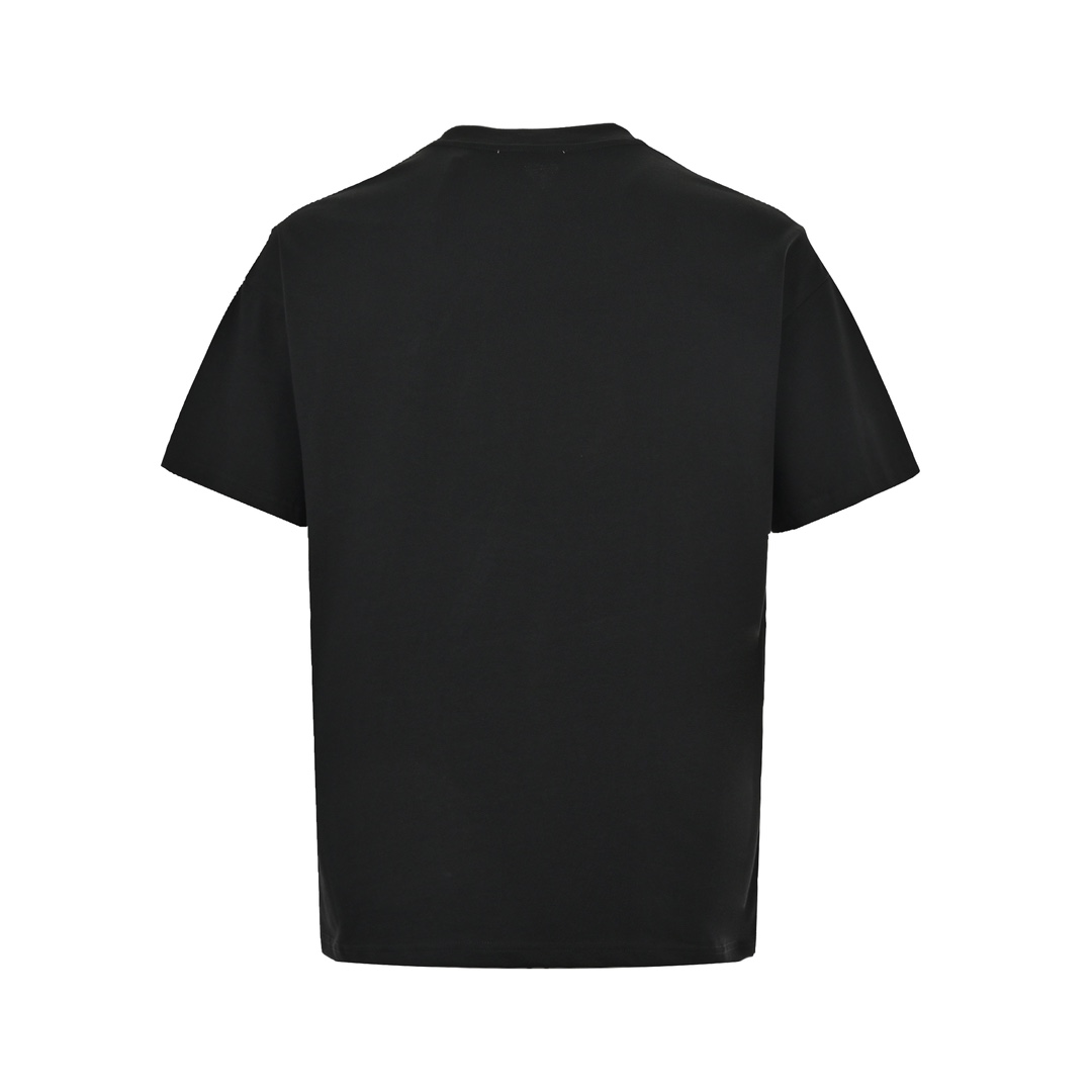Prada 24ss leather patch faux pocket short sleeve