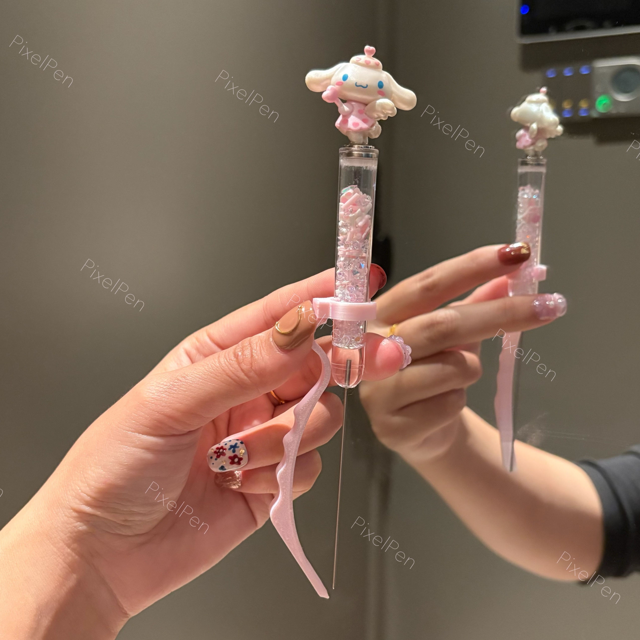 【5mm】PixelPen Magnetic Grip Piecing Bean Pen Tool 5mm for big beans | kitty series