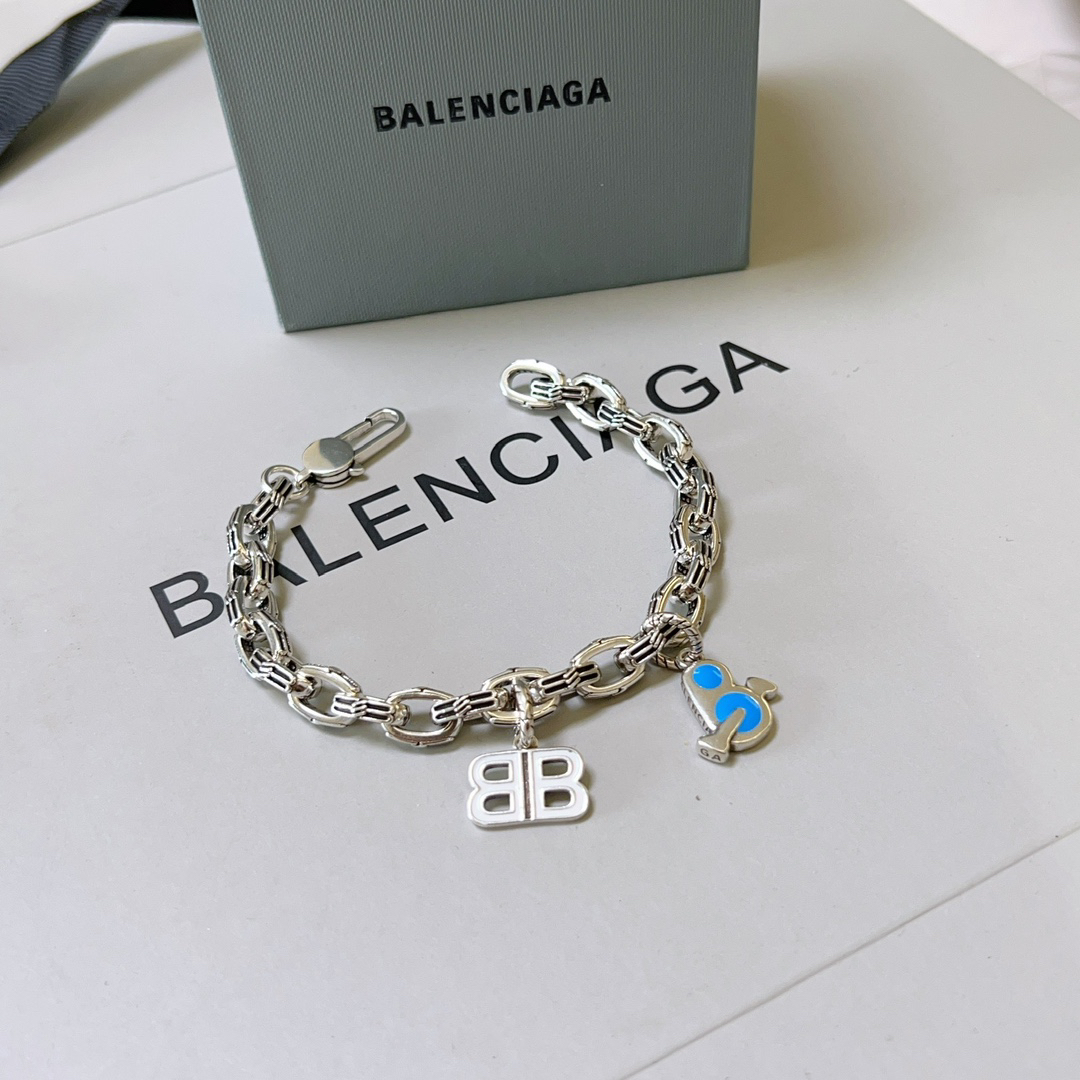 Balenciaga BB chain bracelet