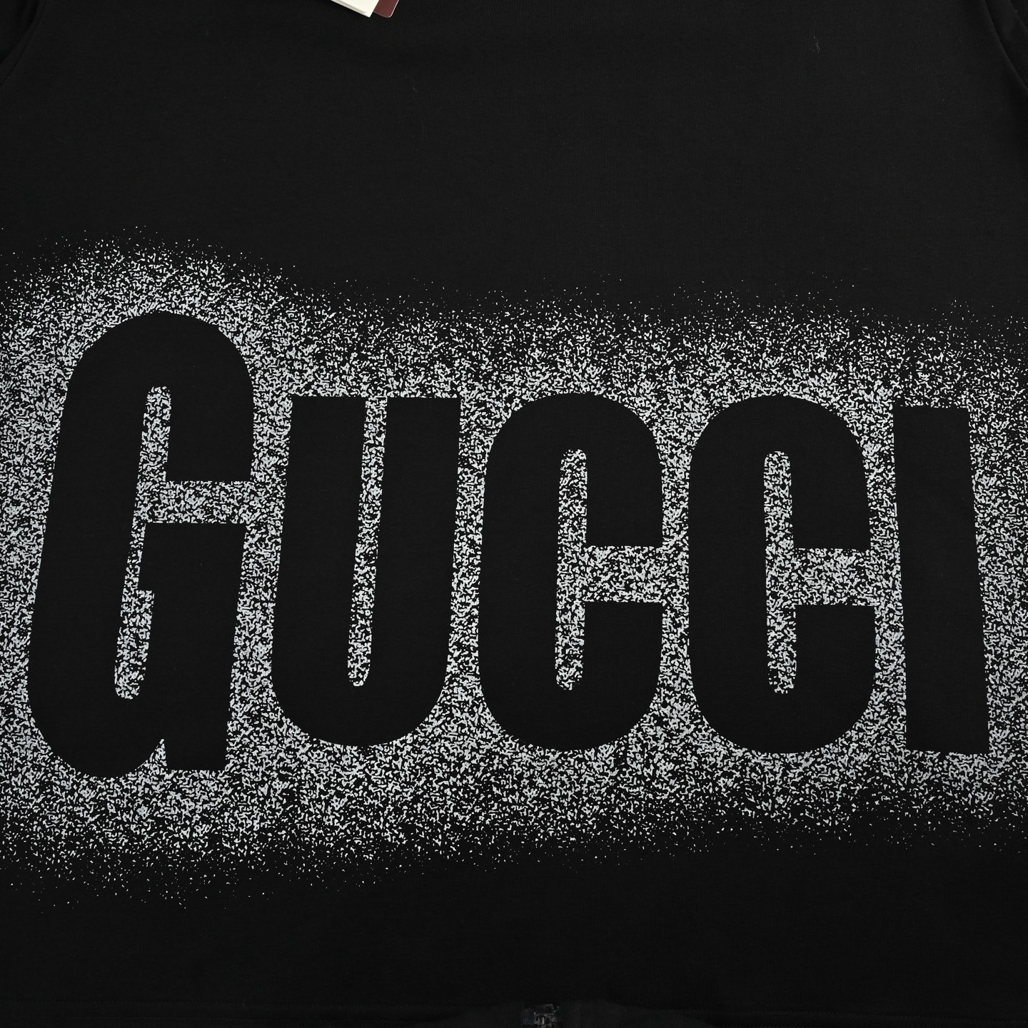 Gucci 25ss inkjet large letter logo print short sleeve