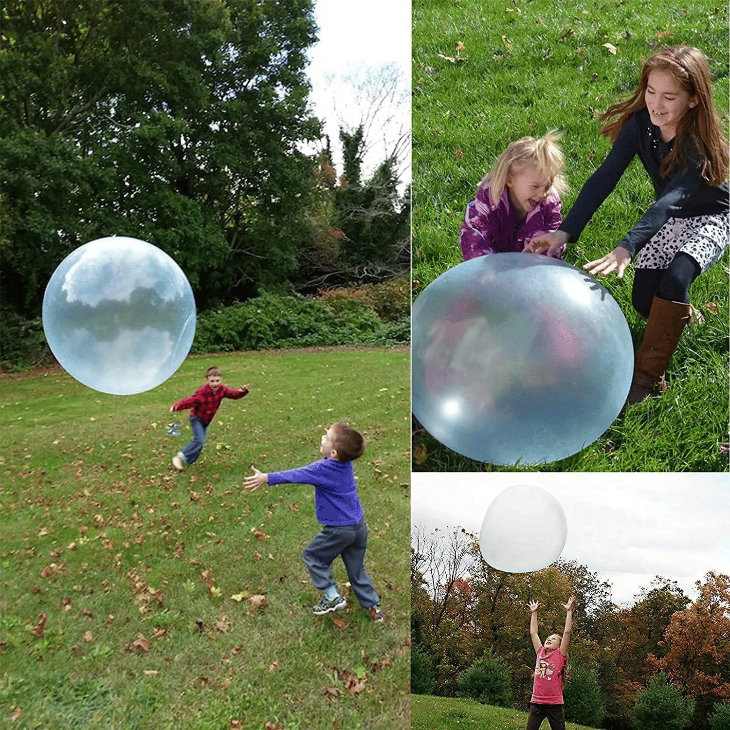 (🔥Last Day Promotion-SAVE 50% OFF)Amazing Bubble Ball SET OF 3 PCS(S/15.7