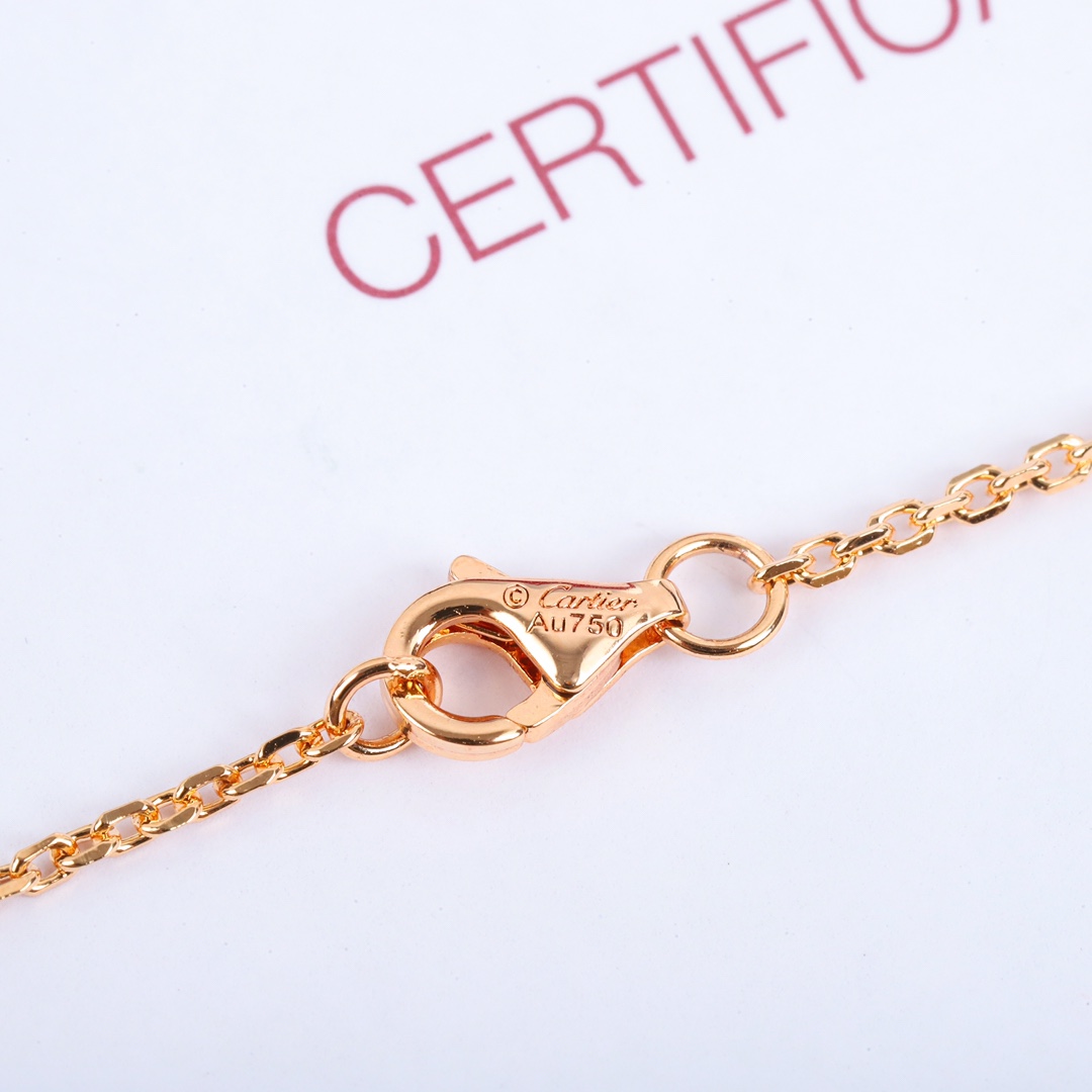 Cartier Gypsophila Diamond Double Ring Necklace