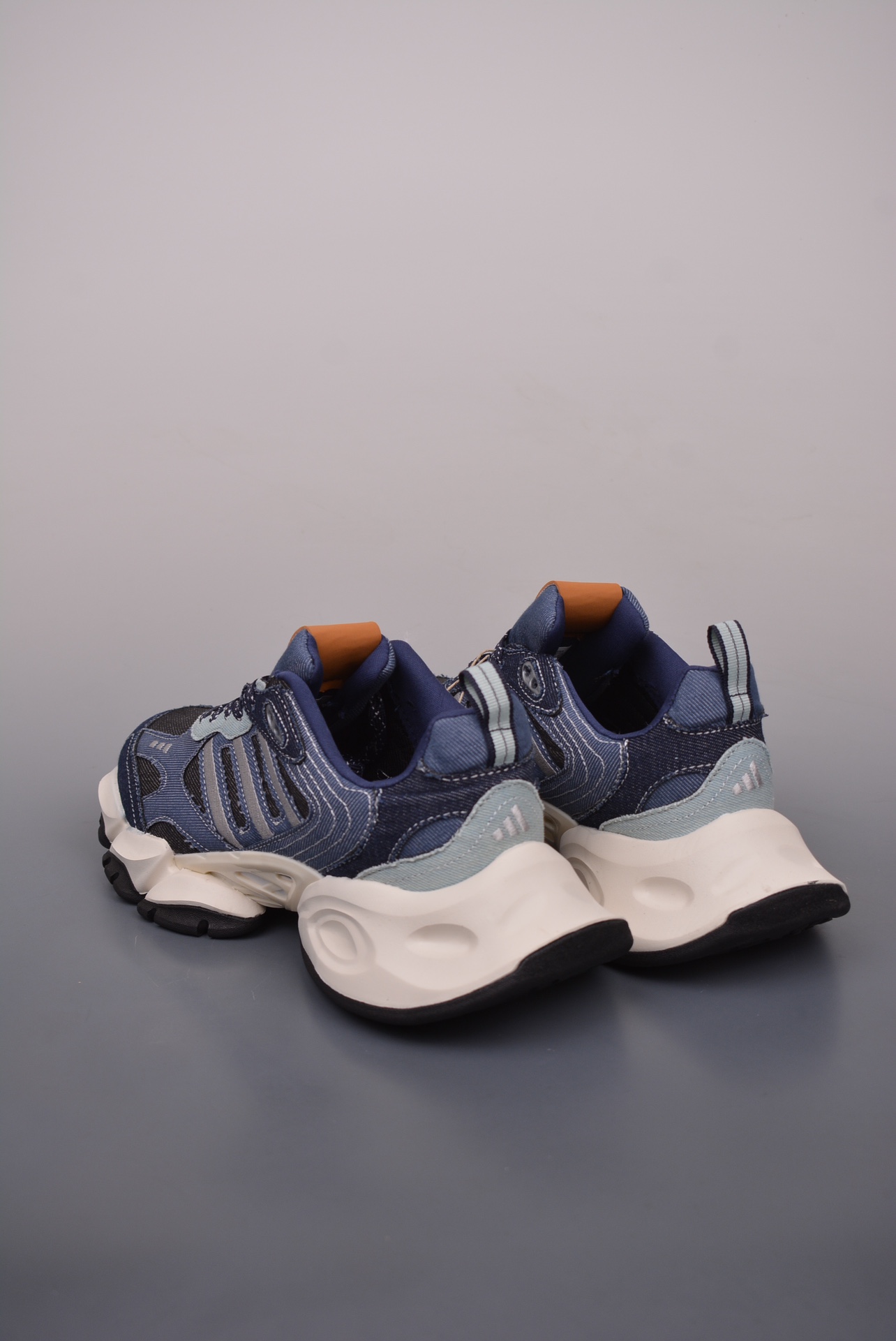 Adidas XLG Runner Deluxe Denim Blue Dark Blue JS1598