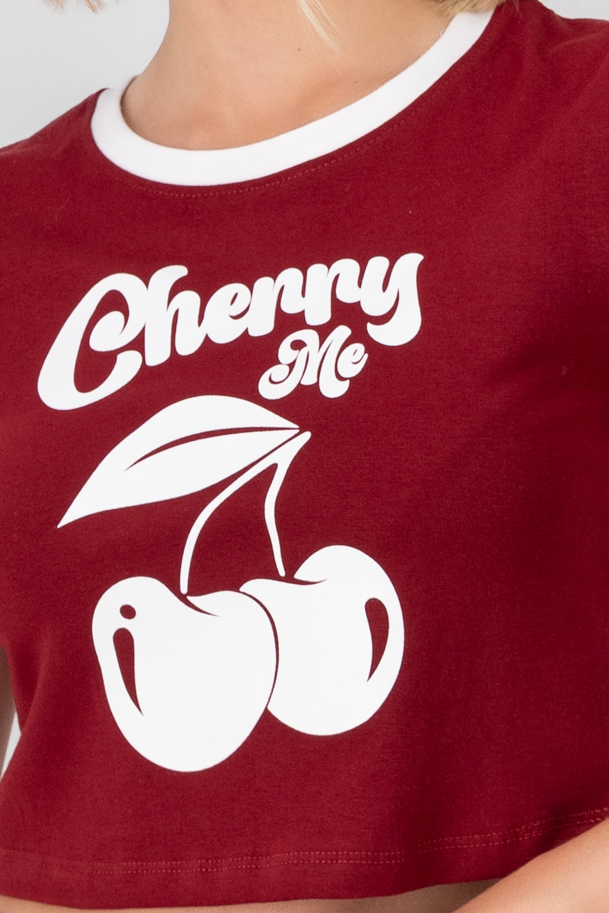 Cherry Me Printed Top