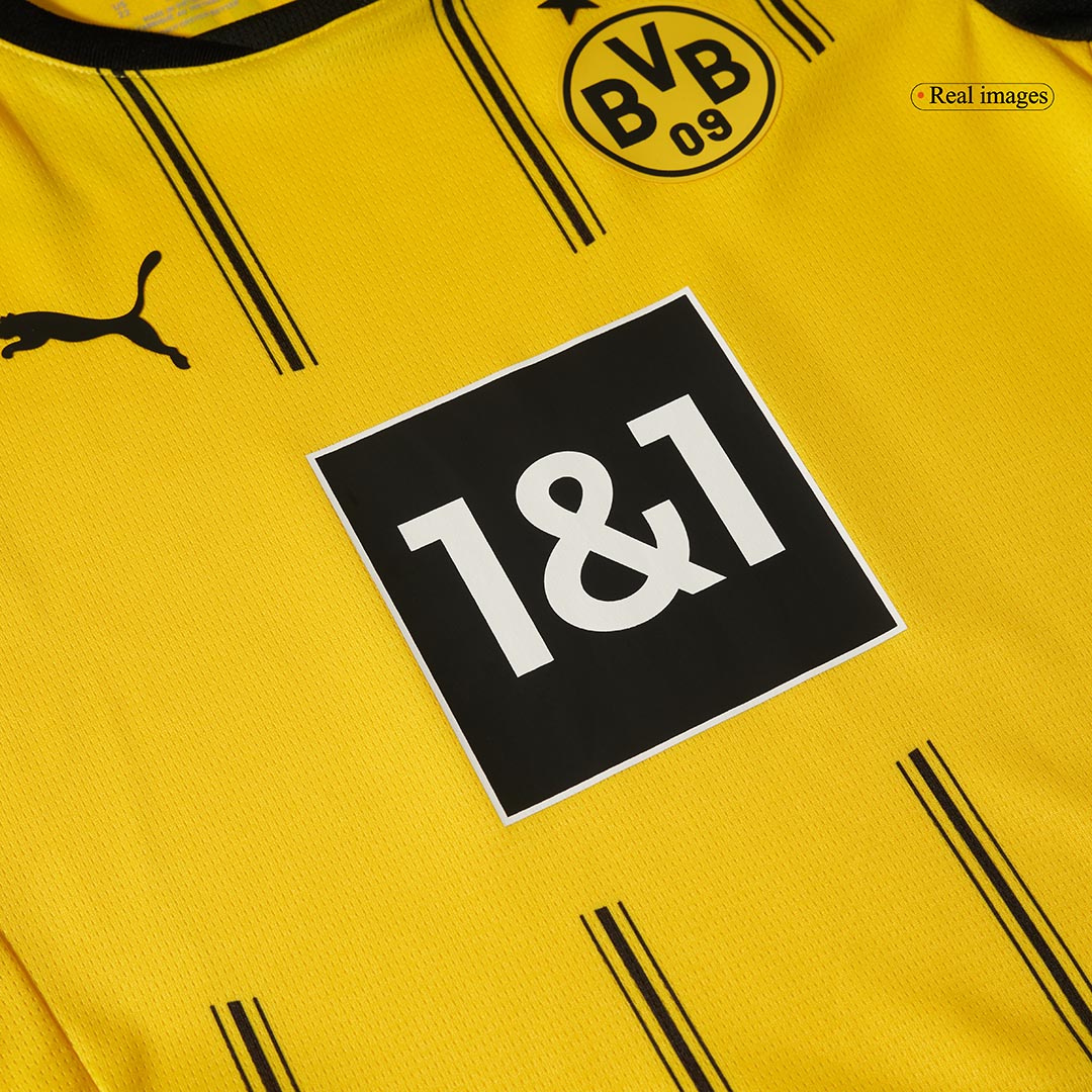 Borussia Dortmund Custom Home Kids' Football Kits 2024/25