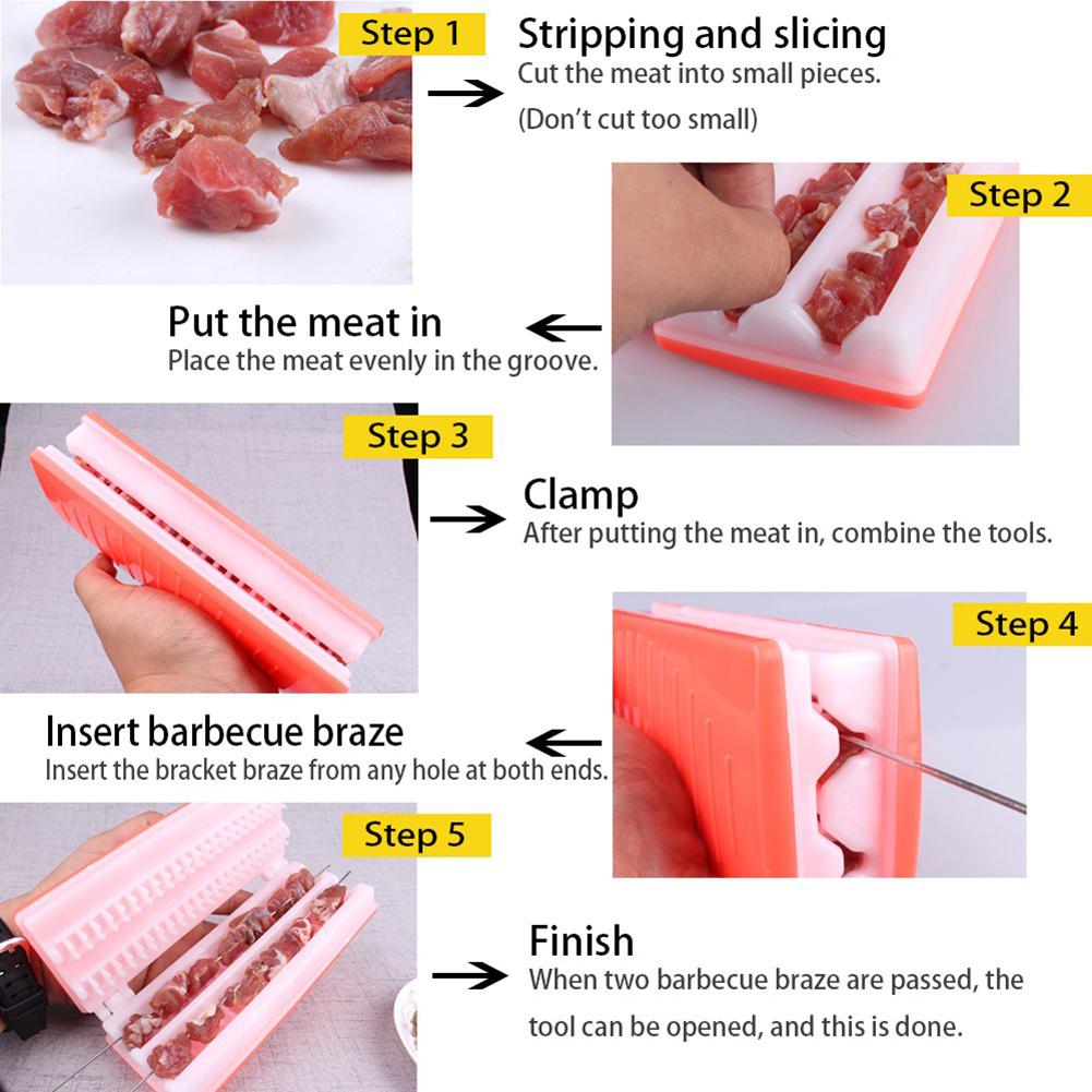 Creative Barbecue Crossed Artifact(BBQ Tools)