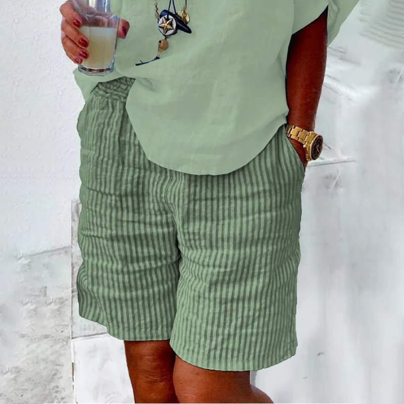 Stripe Printed Comfy Loosen Pants