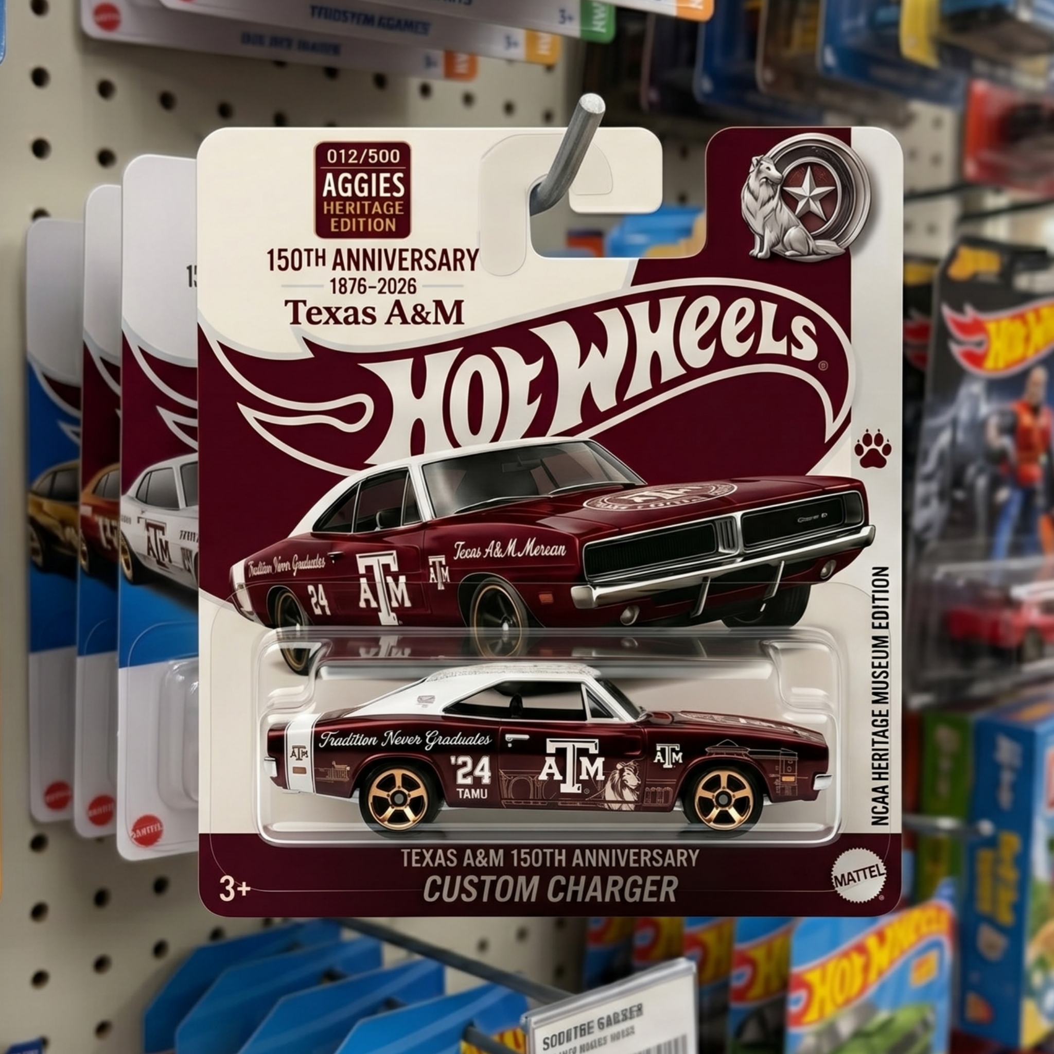 🤠 Texas A&M 150th Anniversary Custom Charger