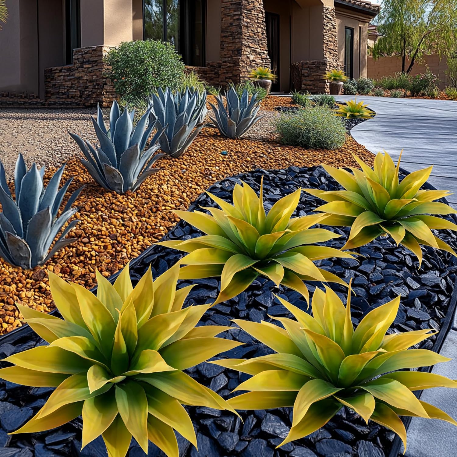 🔥2025 ON SALE🔥Large UV Resistant Artificial Agave Plants