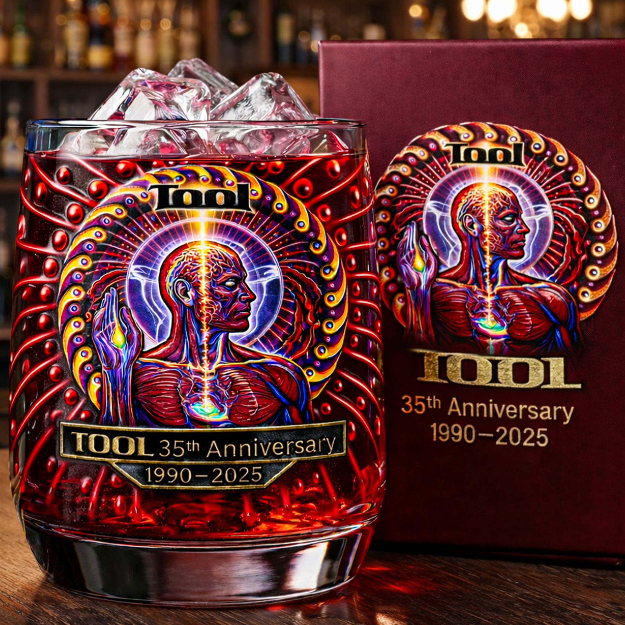 Tool 35th Anniversary Whiskey Glass