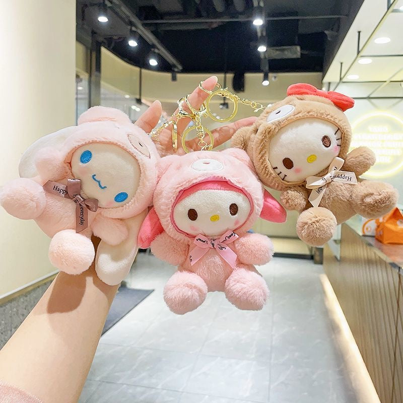 Sanrio Bear Cross-Dressing Series Plush｜Toy Birthday Gifts for Girls Kids