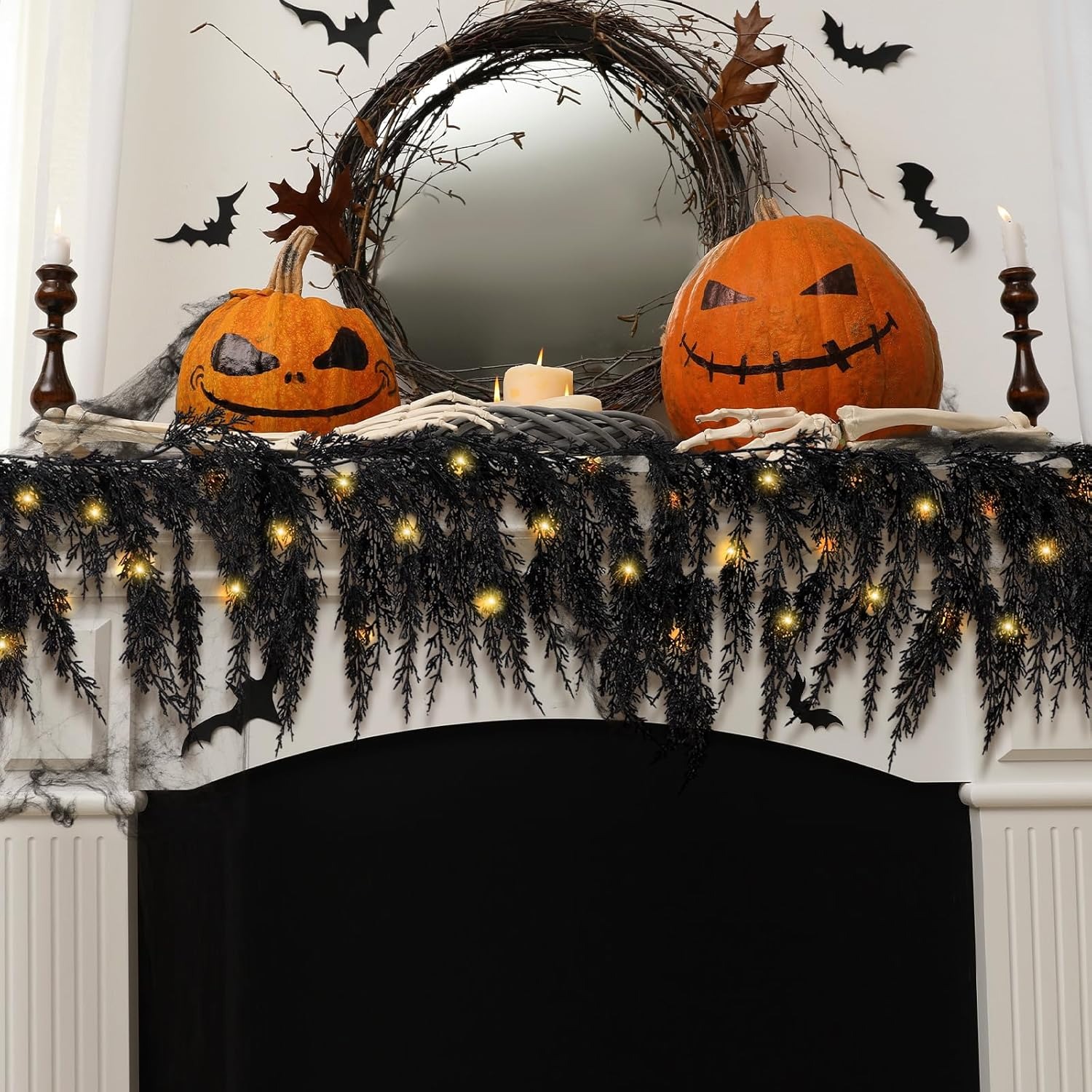 On Sale🔥6 FT Black Cypress Garland