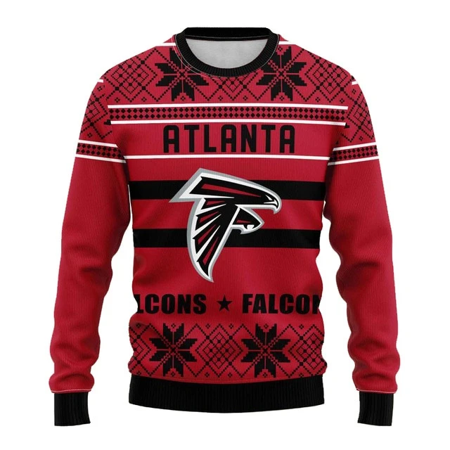 ATLANTA FALCONS 3D CHRISTMAS HOODIE ABC04