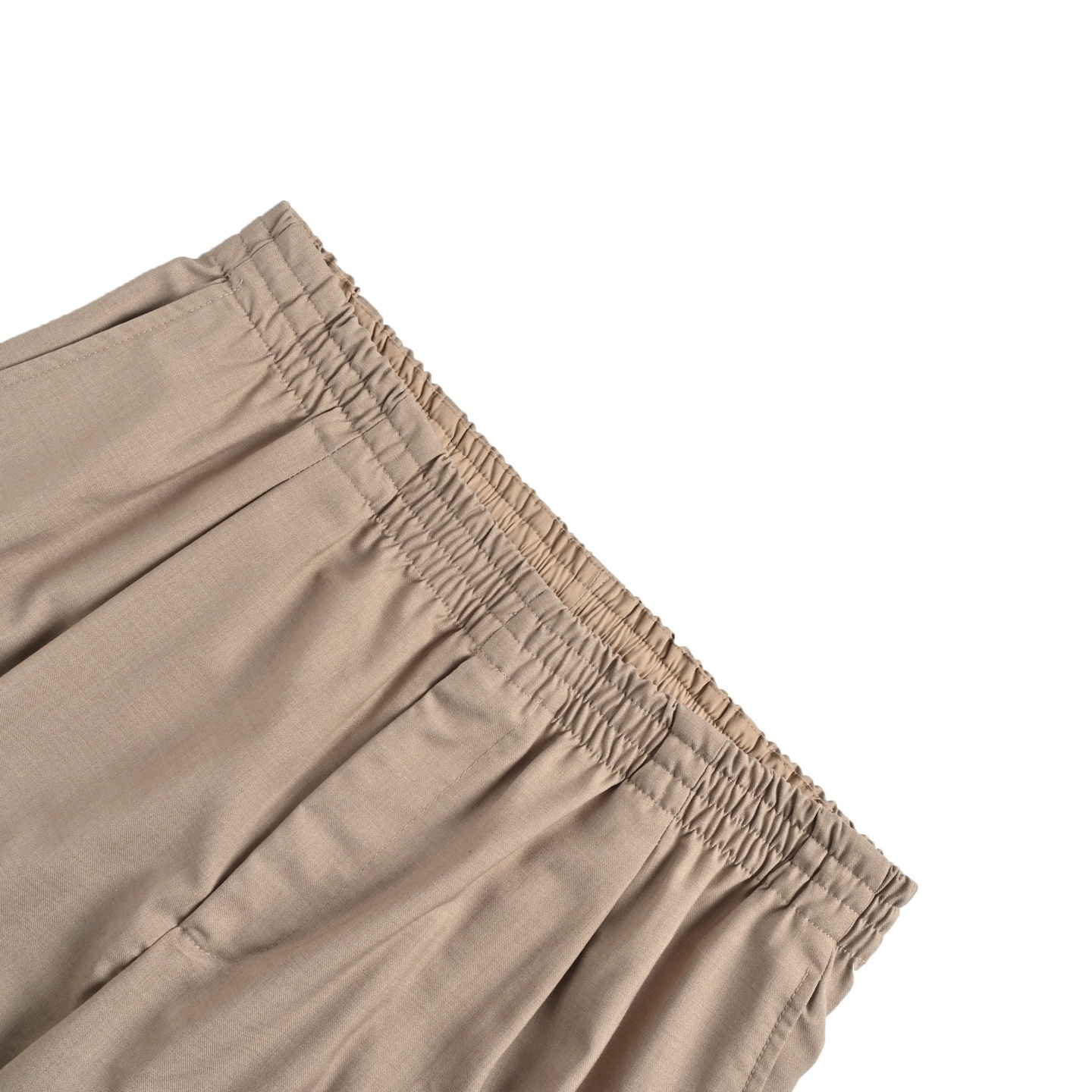 Louis Vuitton 25ss Khaki Wool Casual Trousers