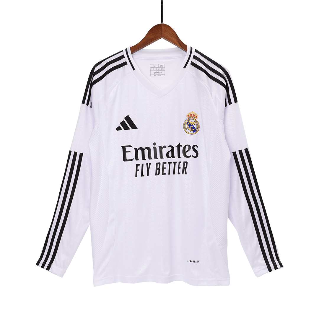 Real Madrid 2024/25 home long-sleeved football shirt
