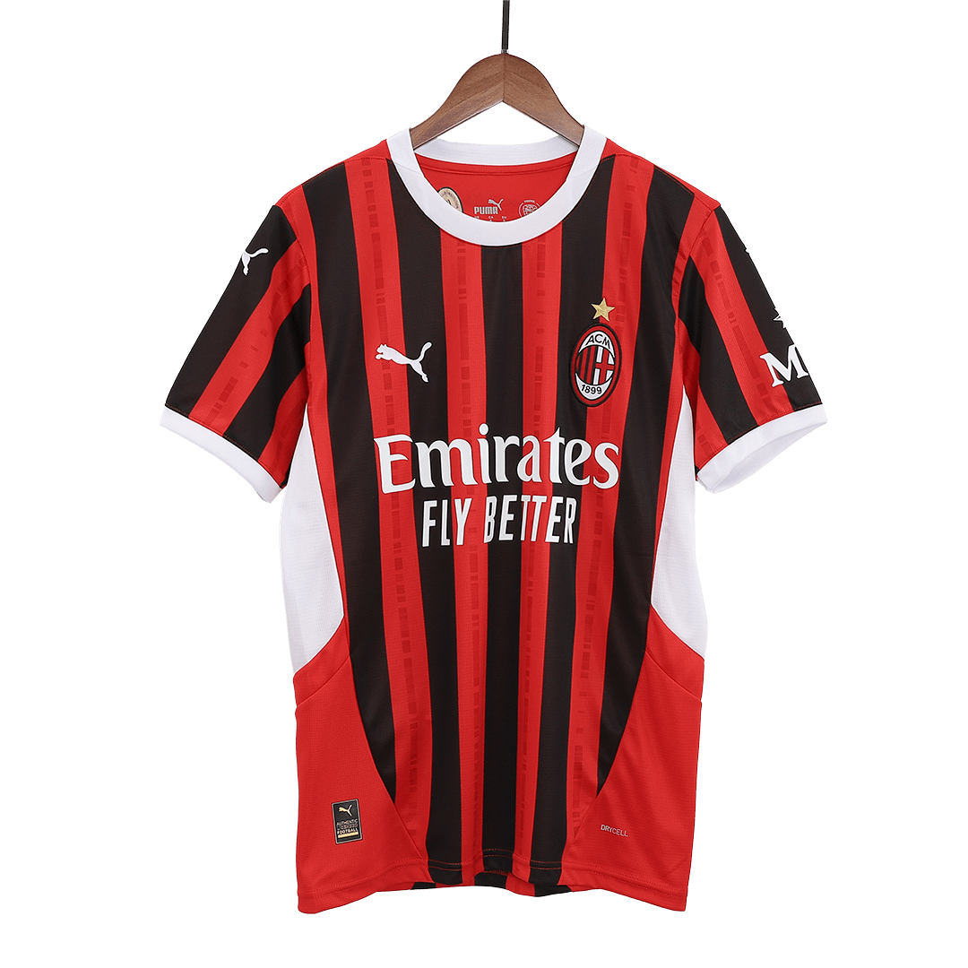 Custom AC Milan Soccer Jersey 2024/25
