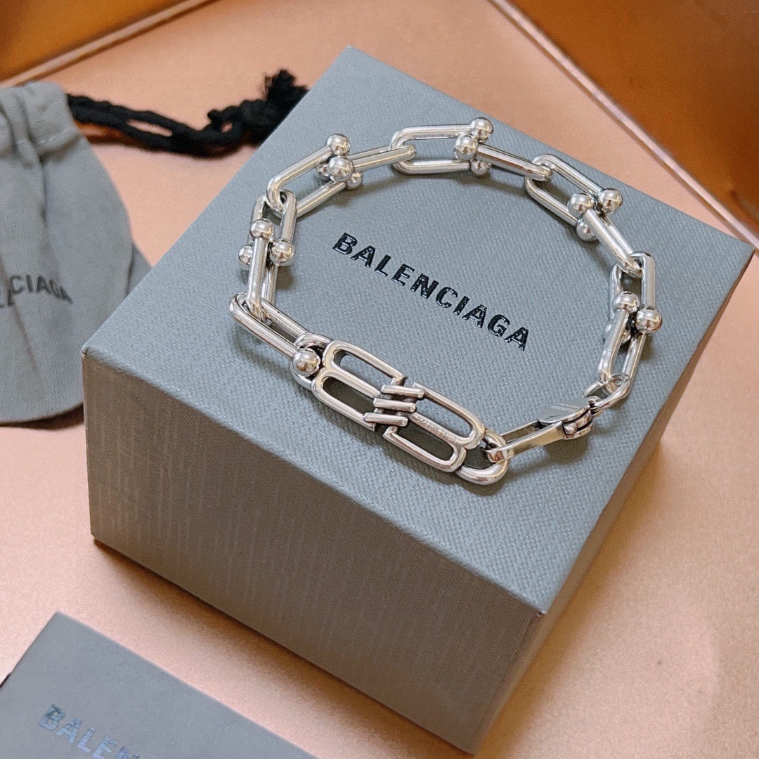 Balenciaga BB chain bracelet