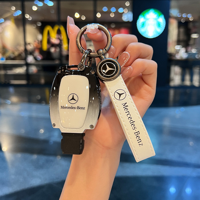 Benz Zinc Alloy Keychain