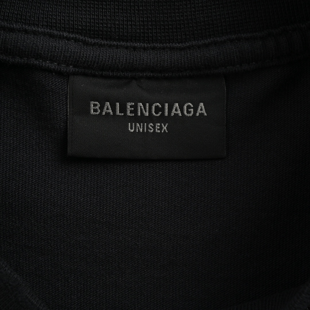 Balenciaga 24ss Statue of Liberty print short sleeve