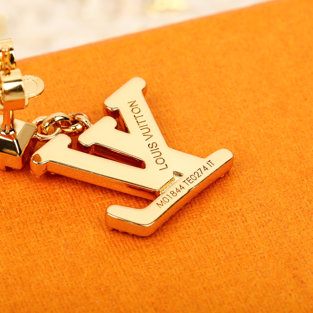 Louis Vuitton diamond earrings
