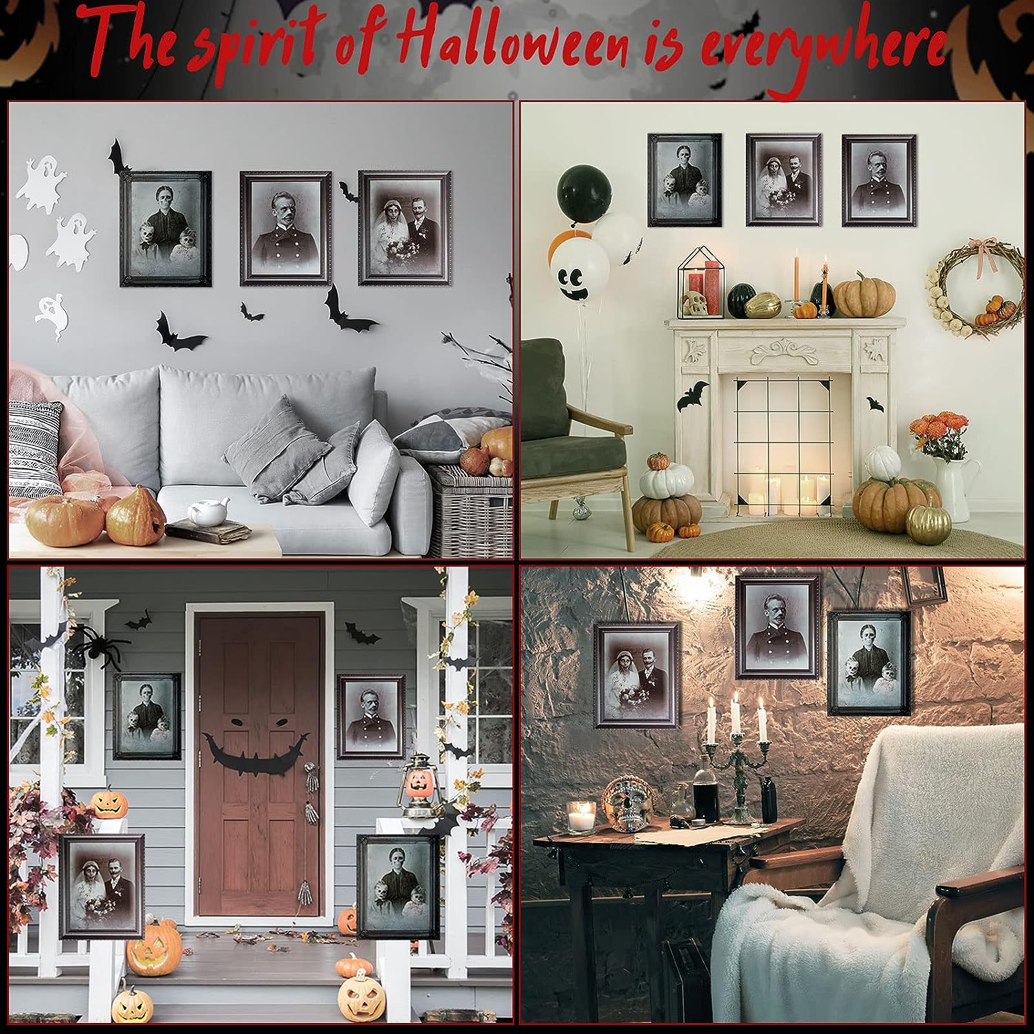 (🔥Last Day Promotion-SAVE 50% OFF)😈3D Halloween Decoration Photo Frame-🔥BUY 2 GET 10% OFF & FREE SHIPPING
