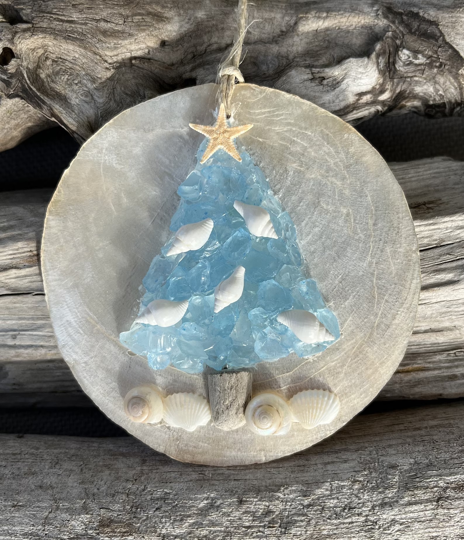 Beach Christmas Ornament