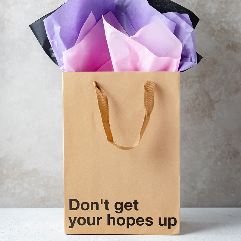 5 Piece Funny Gift Bag Set