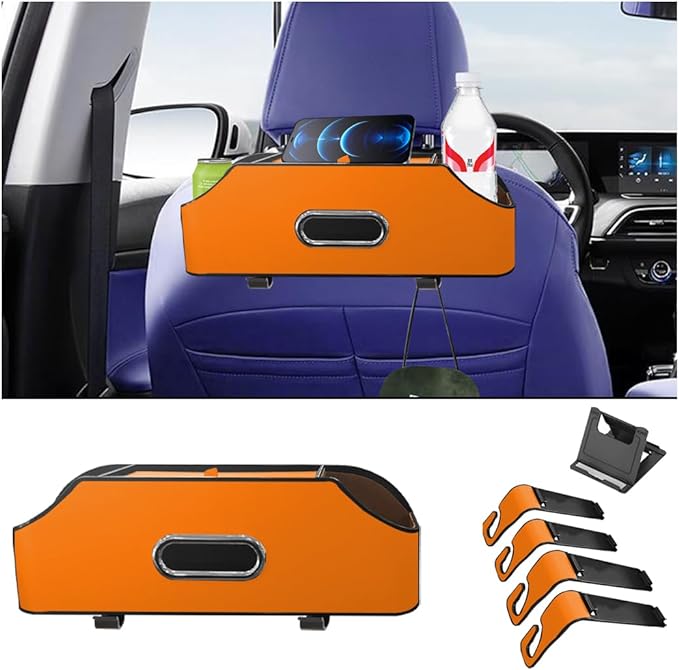 Organizer with Cup Holder and Tissue Box