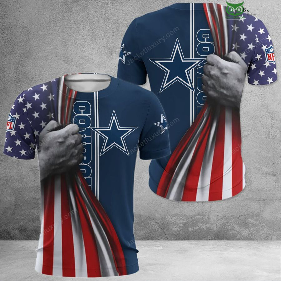 DALLAS COWBOYS 3D HOODIE SKULL0804