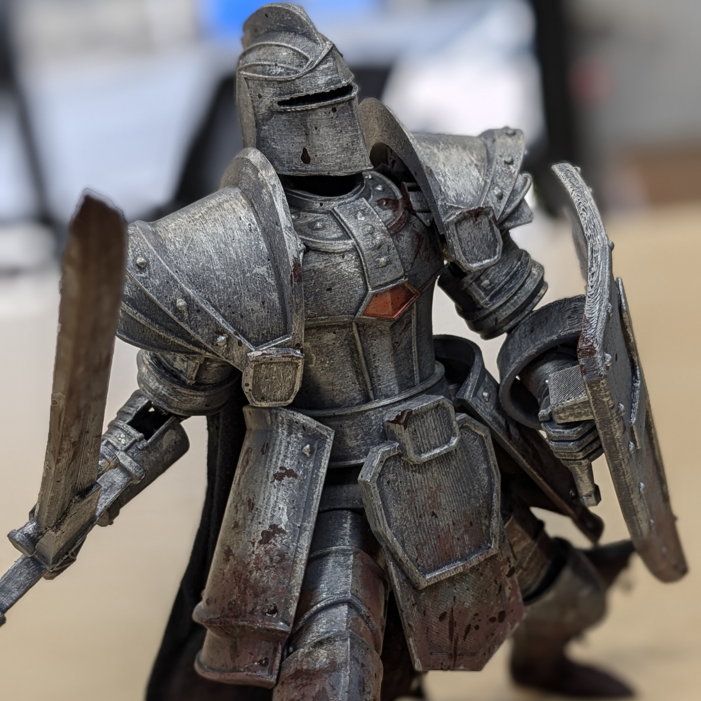 ⚔️🛡️DIY Medieval Heavy Plate Knight Strong Magnetic Removable Articulated Doll