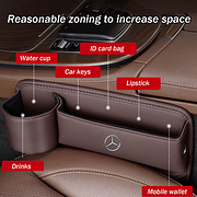 🔥HOT SALE 50% OFF 💖Car leather cup holder gap bag