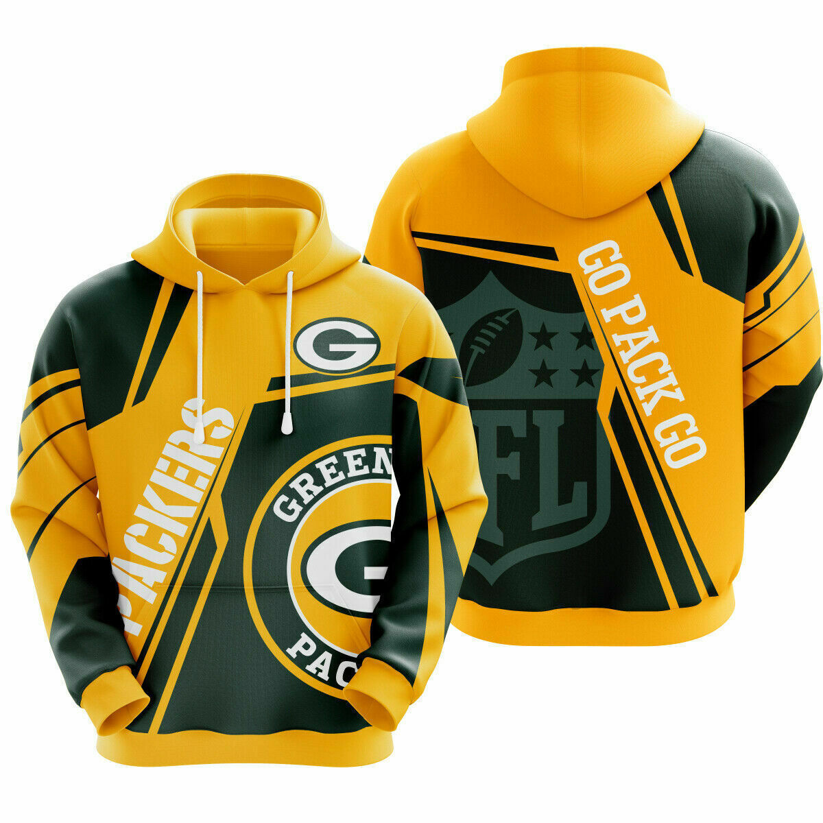 GREEN BAY PACKERS 3D HOODIE NOV06