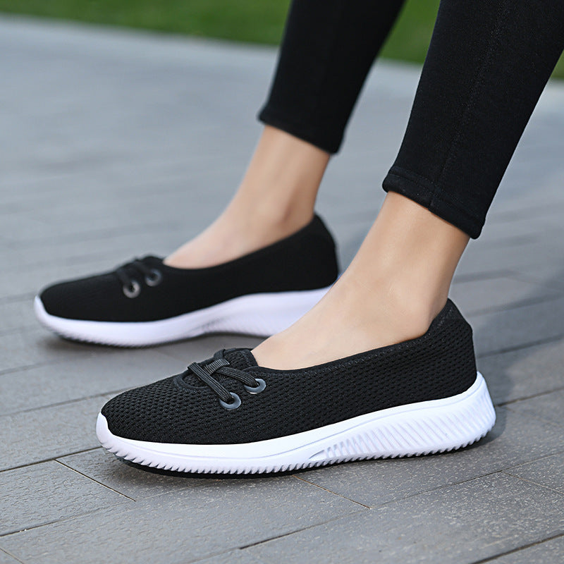Women Flat Breathable Mesh Sneakers