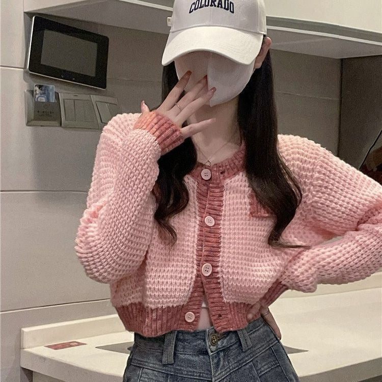 Niche Design Japanese-Style Retro Idle Chic Cardigan Jacket