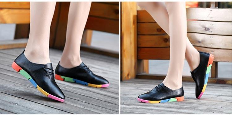 Breathable Leather Women's Orthopedic Shoes for Bunion