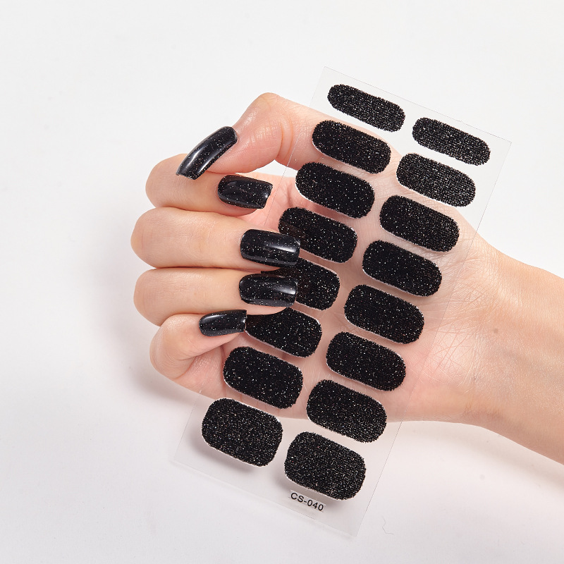 Glitter Nail Self Decals(SET OF 2 PCS)