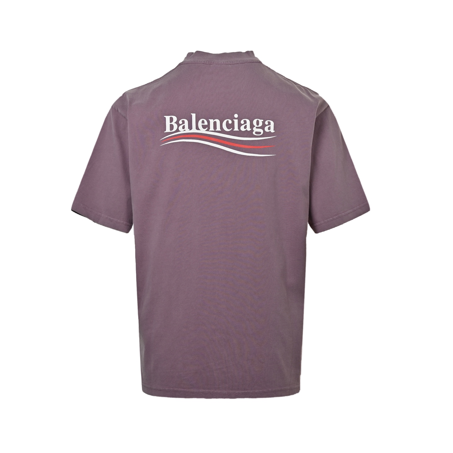 Balenciaga Coke Wave Print Short Sleeve
