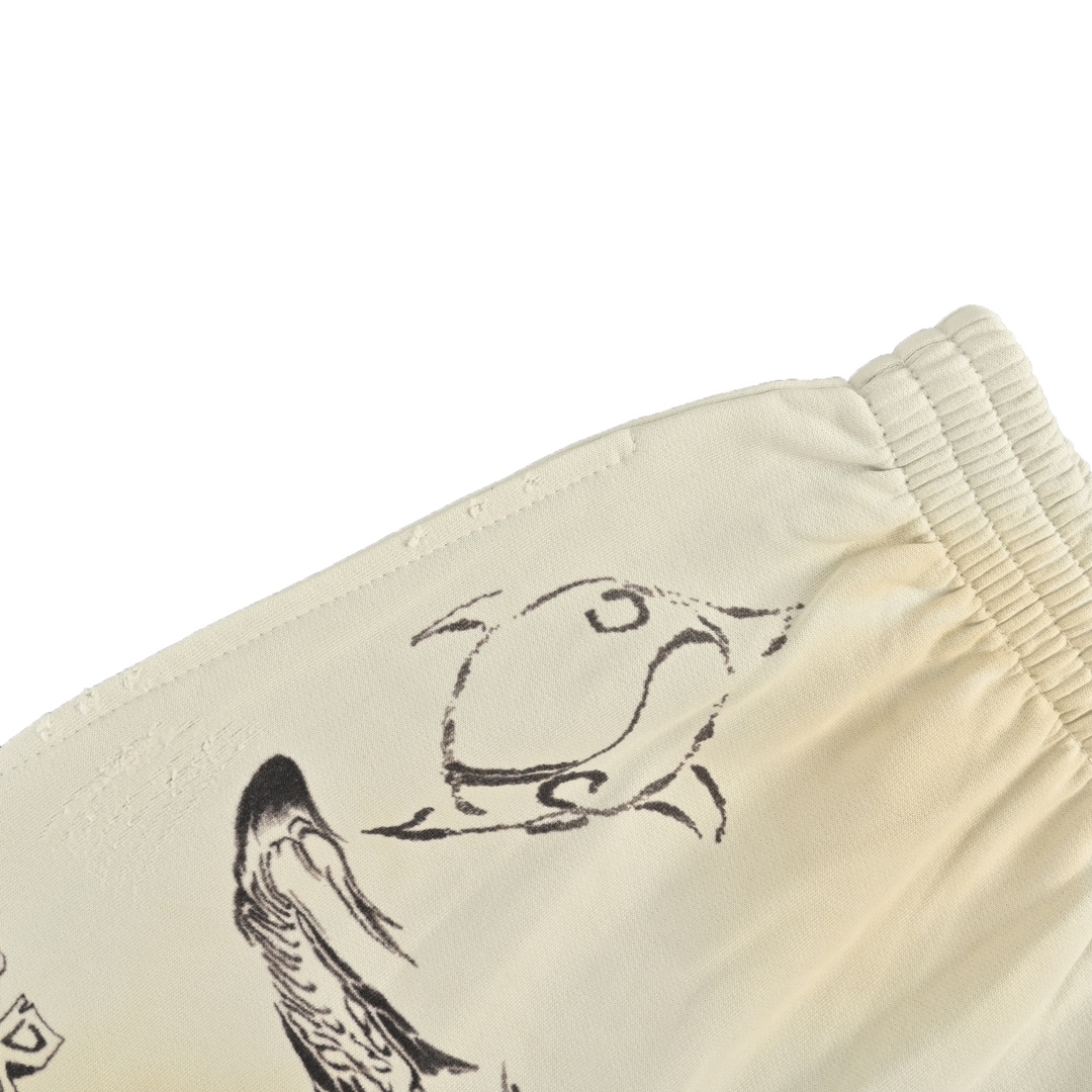Balenciaga 24Fw graffiti trousers