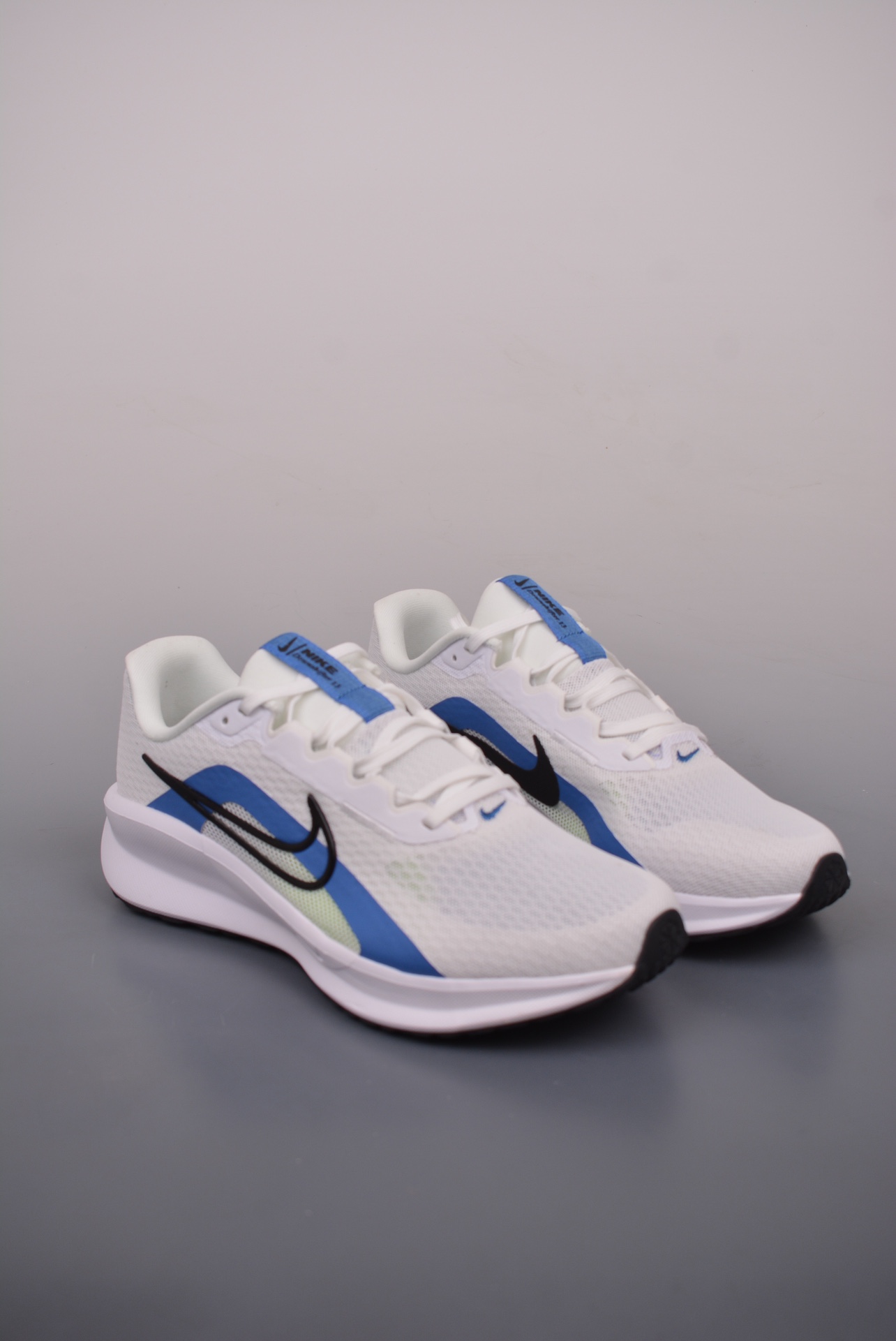 Nike Revolution 13 Wide Mesh White Blue FD6454-103