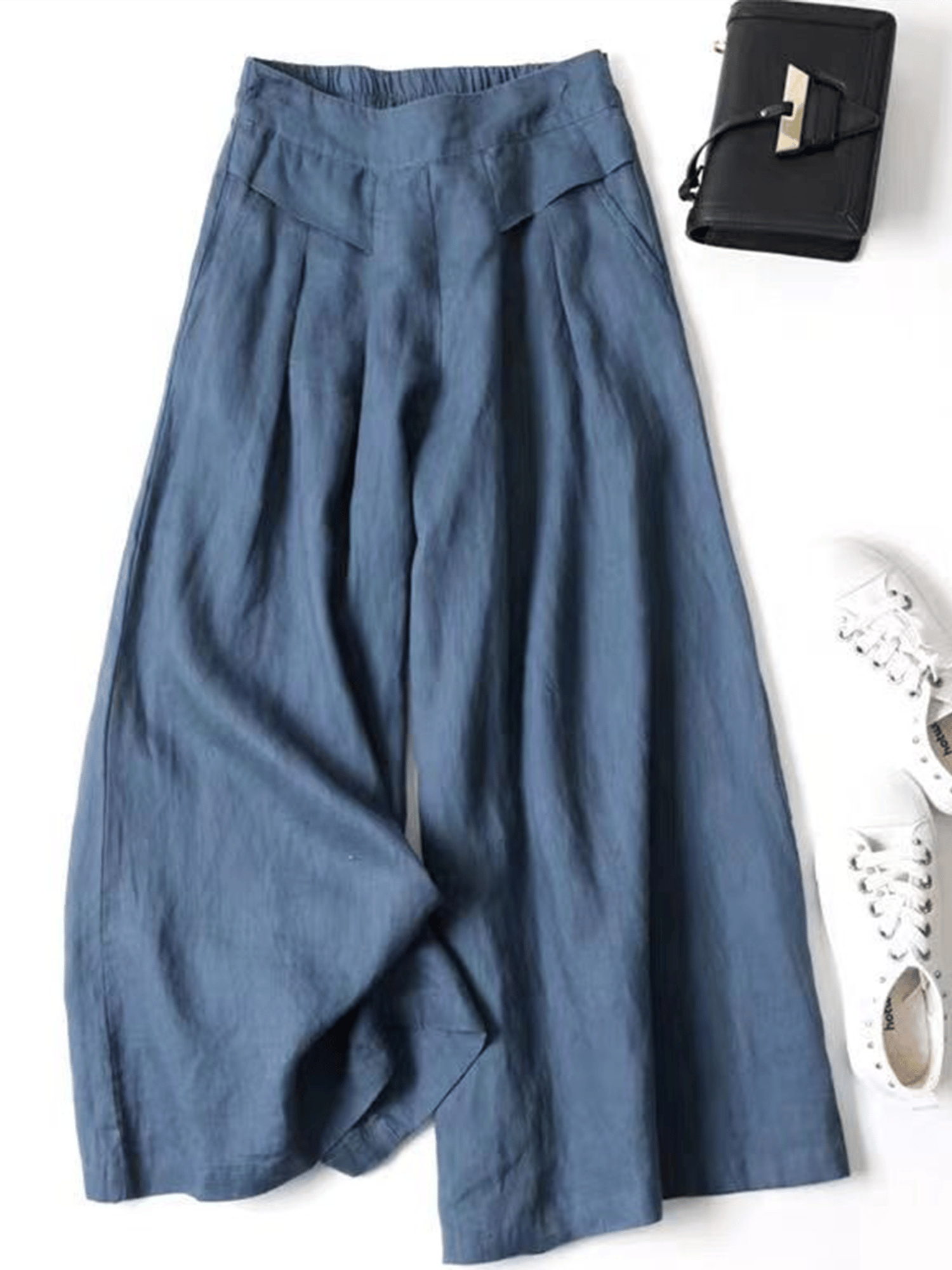 Women's Loose Cotton And Linen Casual Leggings