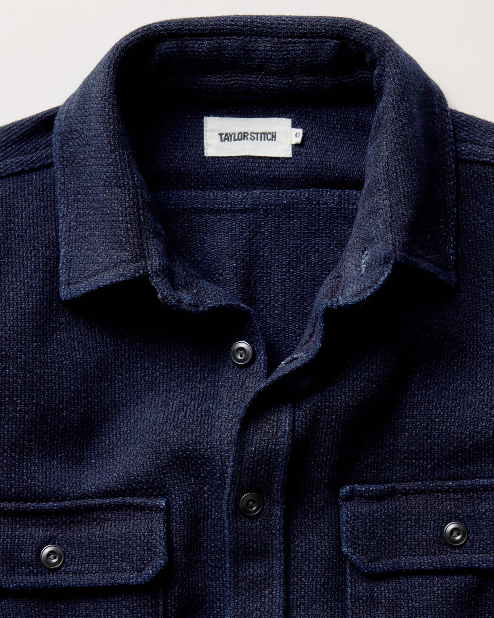 The Division Shirt in Rinsed Indigo