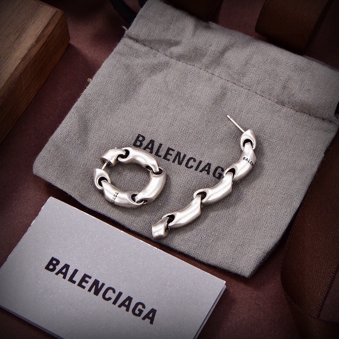 Balenciaga Hoop Earrings