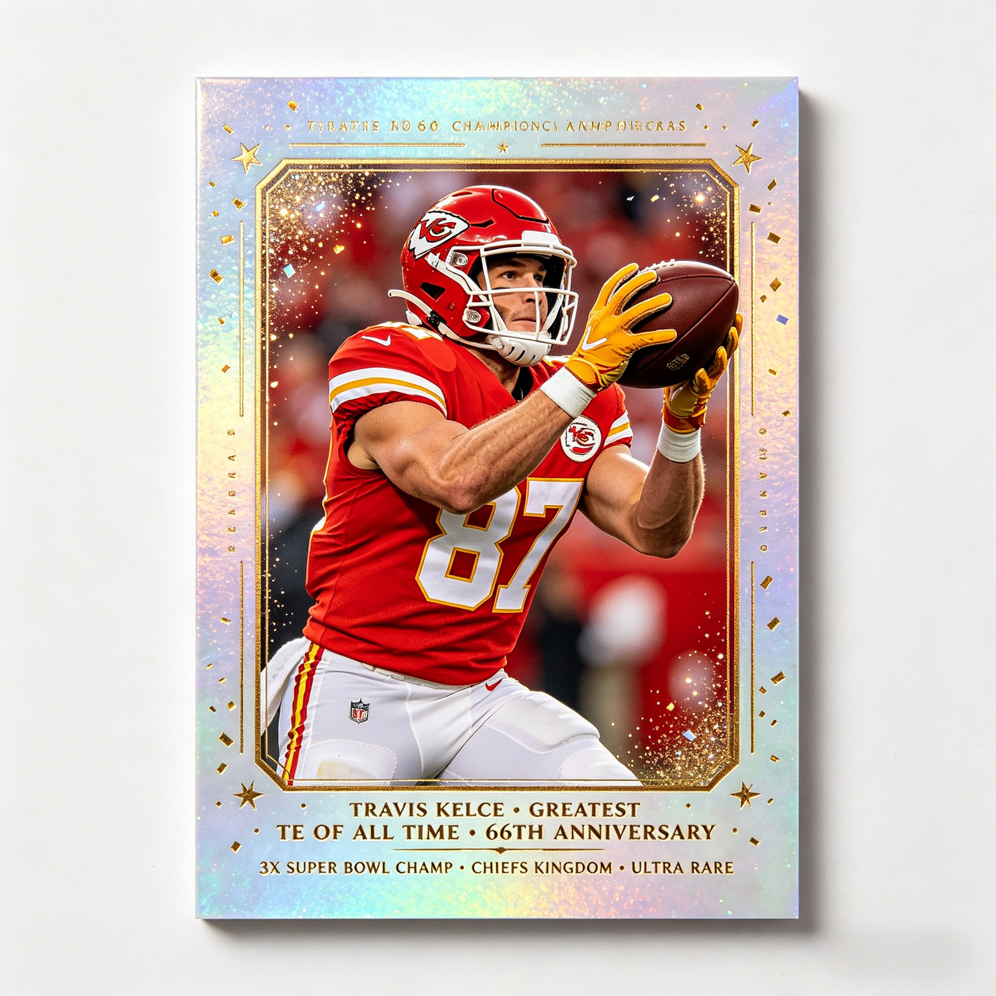 Kansas City Chiefs 66th Anniversary Collector Trading Card Set