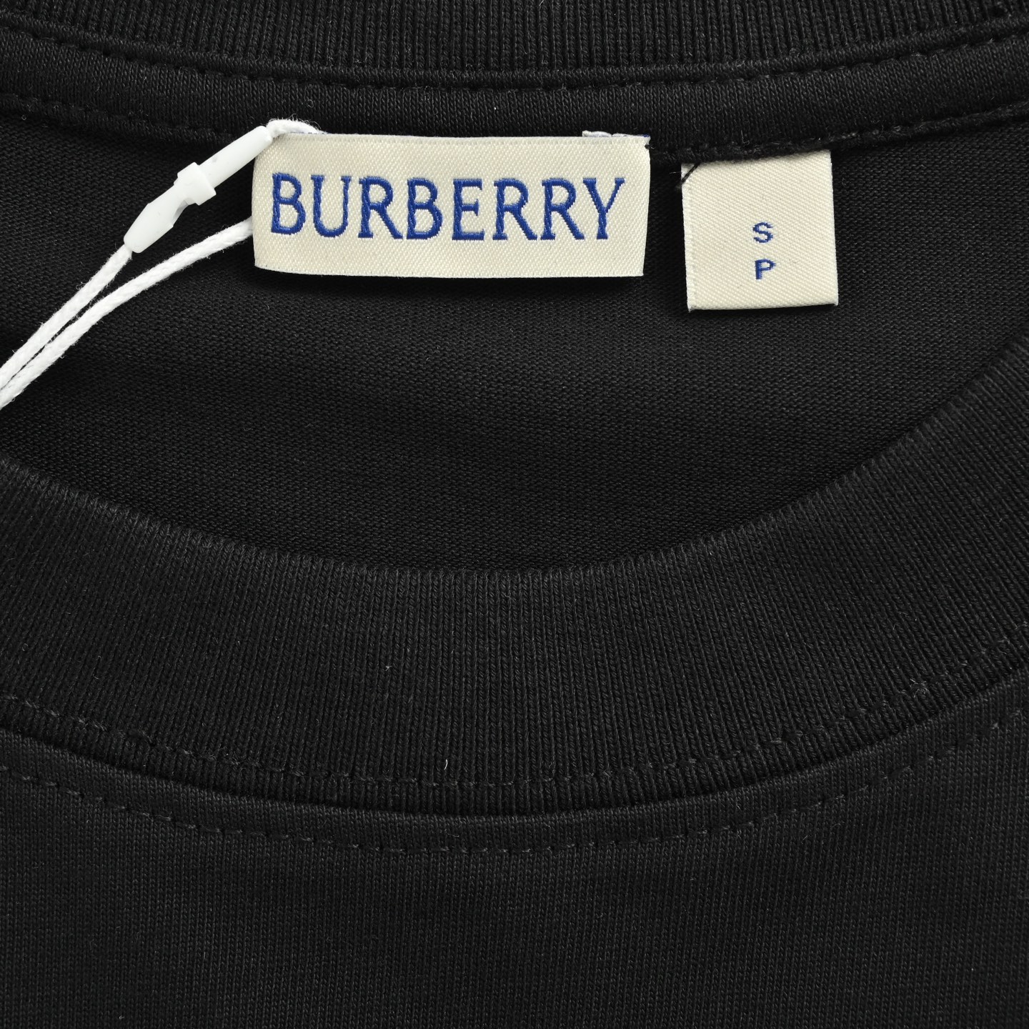 Burberry 25ss Tatami embroidered letter short sleeve