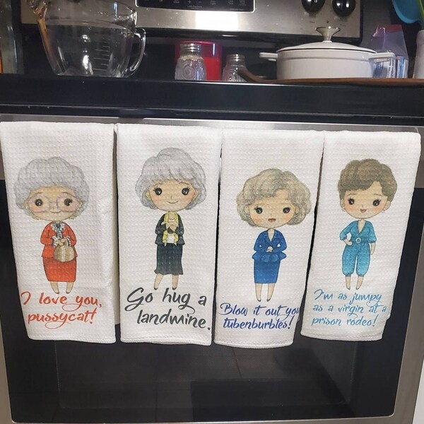 Golden Girls Quote Towel Set