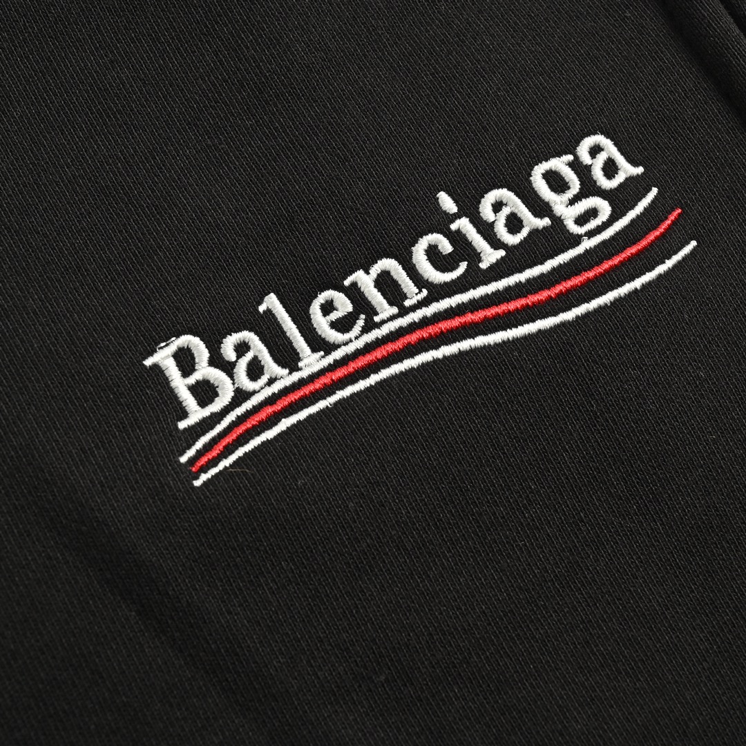 Balenciaga Classic Embroidered Coke Wide Leg Pants