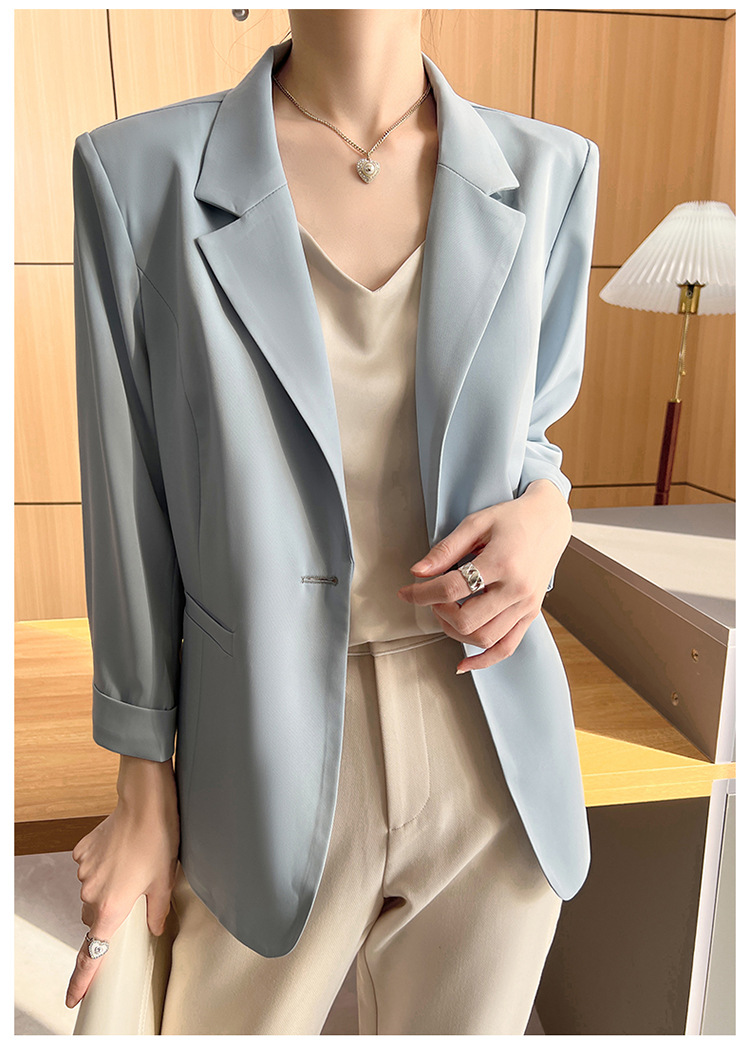 Small suit jacket for ladies Temperament self-cultivation age