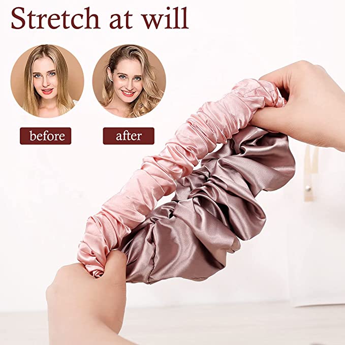 (🔥Last Day Promotion-SAVE 50% OFF) --Heatless Hair Curling Double Scrunchie(3PCS/SET)-BUY 2 SETS GET 10% OFF & FREE SHIPPING