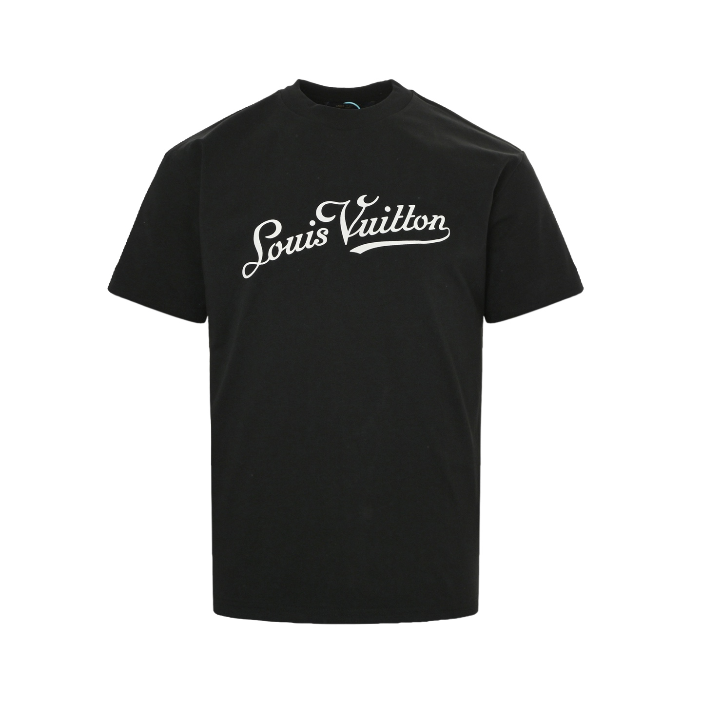 Louis Vuitton 25ss front and back monogram logo suede print short sleeves
