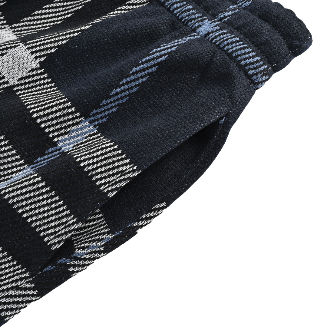 Burberry 24ss check knit shorts